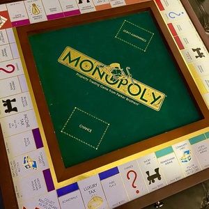 Super Fancy Collectors 1991 Monopoly Franklin Mint Shape